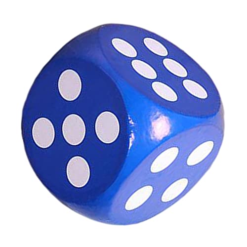 Schaumstoff-Würfel zum Mathematikzählen für Jungen und Mädchen, Klassenzimmer, Partygeschenke, Blau, 20 cm von Paowsietiviity