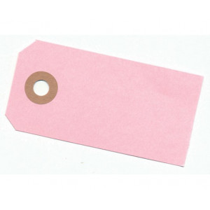 Paper Line Manilla-Etiketten Rosa 4x8cm - 10 Stk von Paper Line