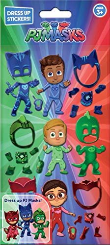 PJ Masks Verkleidungsaufkleber, wiederverwendbar, klobige Schaumstoff-Aufkleber, perfekt zum Basteln von Paper Projects