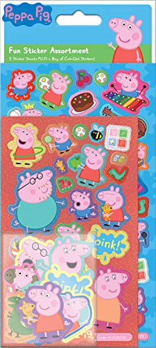 Peppa Pig 01.70.31.001 Sticker-Set, Sortiert von Paper Projects