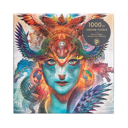 Dharma Dragon Android Jones Collection: 1000 Pieces, Multicor von Paperblanks