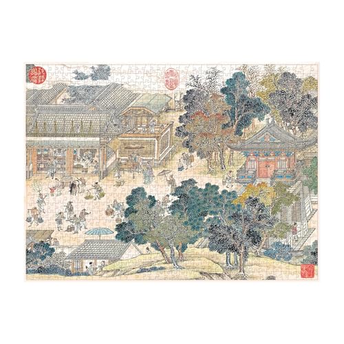Golden Age of Prosperity, an Era in Jinling Jigsaw Puzzle 1000 Pieces Golden Age of Prosperity, an Era in Jinling Jigsaw Puzzle 1000 Pieces von Paperblanks