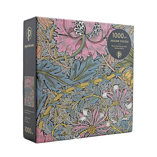 Paperblanks - Morris Pink Honeysuckle - William Morris - Jigsaw Puzzles: 1000 Pieces von Paperblanks