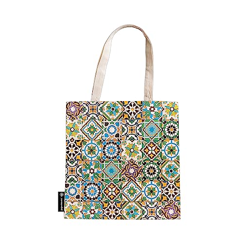 Porto Canvas Bag by Paperblanks (Portuguese Tiles) von Paperblanks