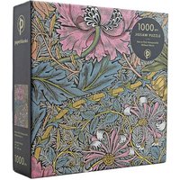 Puzzle, Morris Heckenkirsche in Pink, 1.000 Teile von Paperblanks