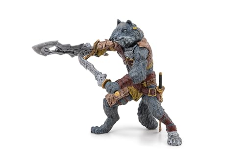 Papo – Figur Mutanter Wolf - ab 3 Jahren - realistische Figur – pädagogisches Spielzeug – handbemalt – Sammlung – Dekoration – Geschenk für Kinder – Erwachen – hervorragende Qualität von Papo