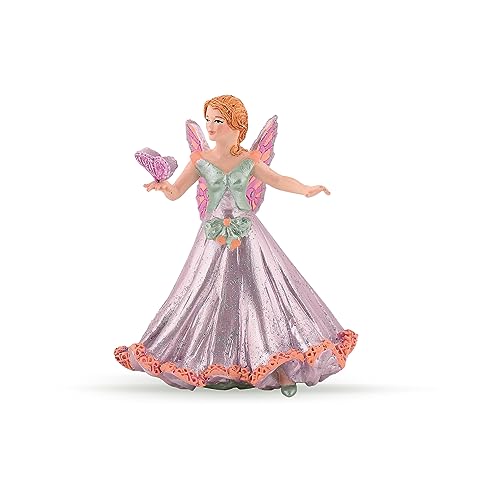 Papo 38806 Pink Elf Butterfly Enchanted World Tiere, Schmetterlingselfe, Spiel, Rosa, Unisex-Kinder, Mehrfarben von Papo