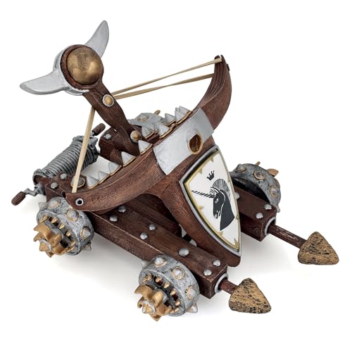 Papo 39932 Arrow-Firing Catapult Katapult Figur, Mehrfarbig von Papo