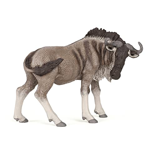 Papo -Handbemalt - Figuren -Wildtiere Der Welt-Gnu-50101-Sammelbar-Für Kinder - Geeignet für Jungen und Mädchen - Ab 3 Jahren von Papo