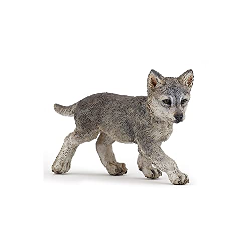 Papo Wolf cub WILD Animal Kingdom Tiere 50162 Wolfjunges, Spiel von Papo