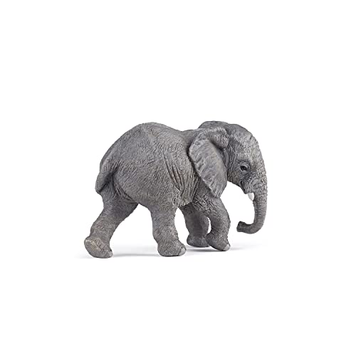 Papo -Handbemalt - Figuren -Wildtiere Der Welt-Junger afrikanischer Elefant-50169-Sammelbar-Für Kinder - Geeignet für Jungen und Mädchen - Ab 3 Jahren von Papo