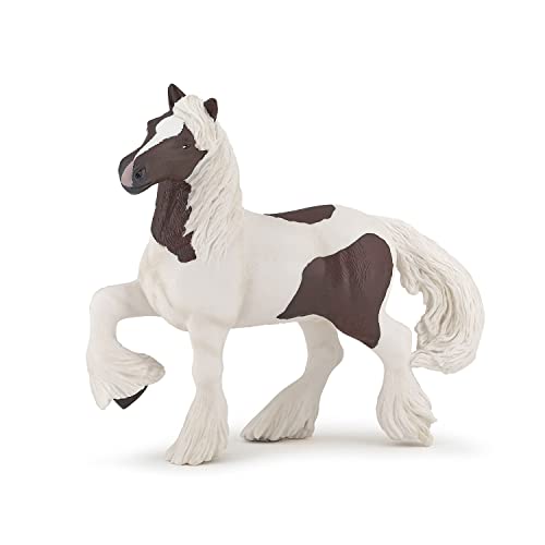 Papo -Handbemalt - Figuren -Pferd, Fohlen und Ponys -Irish Cob rotbraun-51513-Sammelbar-Für Kinder - Geeignet für Jungen und Mädchen - Ab 3 Jahren von Papo