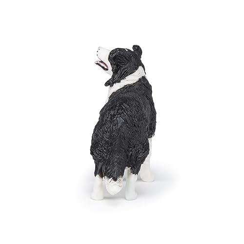 Papo 54008 Leben AUF DEM Bauernhof Sparks, Tierdruck, Border Collie Figur, Mehrfarben, oner Size von Papo