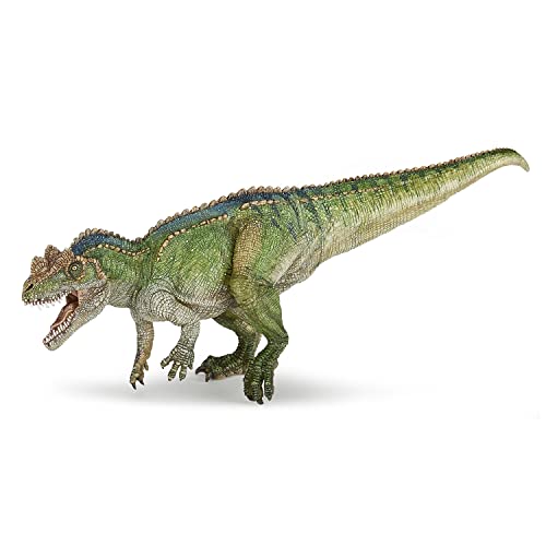 PAPO - Große Dinosaurierfigur - Ceratosaurus, Wilder Dinosaurier aus der Jurazeit, Kinderspielzeug ab 3 Jahren - Zeitreise und spielerische prähistorische Erziehung von Papo