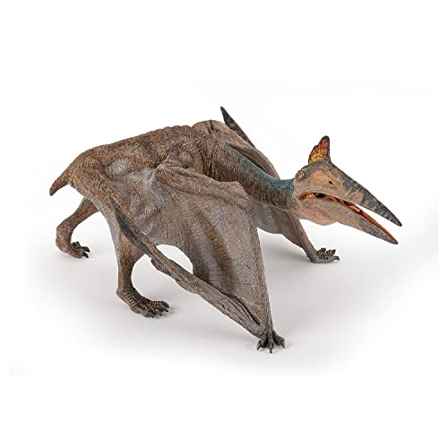 Papo - Große Dinosaurier-Figur - Quetzalcoatlus, Dinosaurier aus Jurassic World, Kinderspielzeug ab 3 Jahren - 19*14cm - Prähistorischer Flug zur Entdeckung der Himmelsriesen - Dinosaurier-Spielzeug von Papo