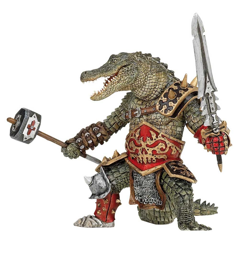 Papo Krokodilmutant - H: 15 cm - Papo - One Size - Spielzeugfiguren Papo Krokodilmutant - H: 15 cm - Papo - One Size - Spielzeugfiguren von Papo