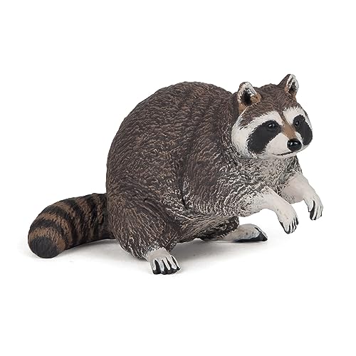 Papo – Waschbär-Figur ab 3 Jahren+ – Pädagogisches Spielzeug für Kinder – Geschenkidee – Wildtiere – Kinderzimmer-Dekoration Papo – Waschbär-Figur ab 3 Jahren+ – Pädagogisches Spielzeug für Kinder – Geschenkidee – Wildtiere – Kinderzimmer-Dekoration von Papo