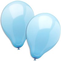 Luftballons in Blau, 10er Pack, 25 cm von Papstar