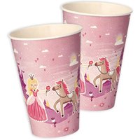 Partybecher Prinzessin im 10er Pack, 200ml von Papstar