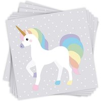 Servietten Einhorn im 20er Pack, 33cm x 33cm von Papstar