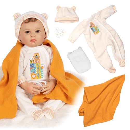 Paradise Galleries 48,3 cm realistische Reborn Babypuppe Michelle Fagan Sculptor Designer Collector Collection Puppen mit 5-teiligem Zubehör Spezielles Geburtstagsgeschenk ab 3 Jahren - Naturliebhaber Paradise Galleries 48,3 cm realistische Reborn Babypuppe Michelle Fagan Sculptor Designer Collector Collection Puppen mit 5-teiligem Zubehör Spezielles Geburtstagsgeschenk ab 3 Jahren - Naturliebhaber von Paradise Galleries