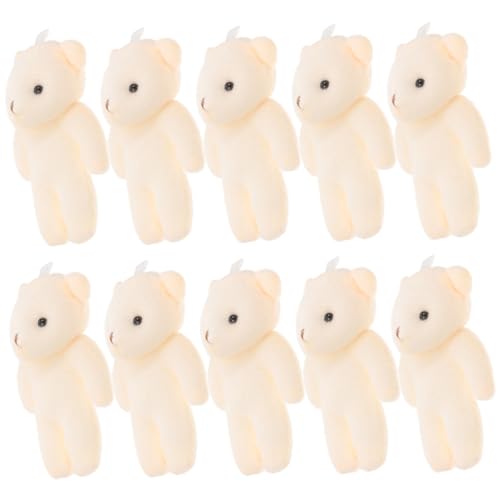 Parliky 10 Stück Teiliges Kleine Cartoon Bären Plüschtiere aus Premium Stoff Leichtes Widerstandsfähiges Kuscheltier als Schlüsselanhänger oder Dekoration für Kinderzimmer und Geschenke Parliky 10 Stück Teiliges Kleine Cartoon Bären Plüschtiere aus Premium Stoff Leichtes Widerstandsfähiges Kuscheltier als Schlüsselanhänger oder Dekoration für Kinderzimmer und Geschenke von Parliky