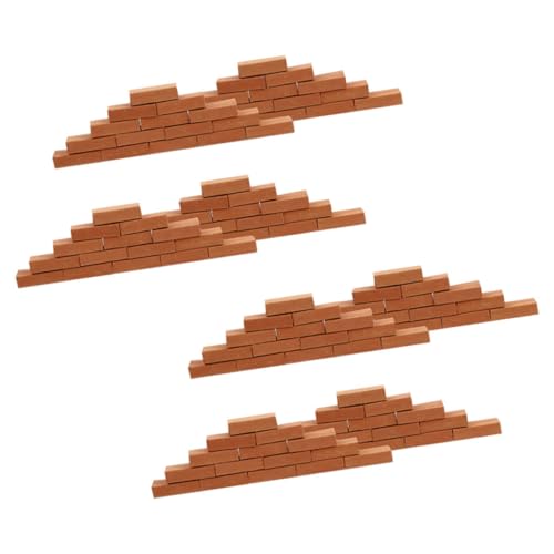 Parliky 100 Stück Teiliges Miniatur Ziegelsteine für Sandtisch Landschaftsbau Realistische Kleine Klinkersteine mit Glatter Oberfläche Geeignet für Puppenhaus Feengarten und Mikro Parliky 100 Stück Teiliges Miniatur Ziegelsteine für Sandtisch Landschaftsbau Realistische Kleine Klinkersteine mit Glatter Oberfläche Geeignet für Puppenhaus Feengarten und Mikro von Parliky