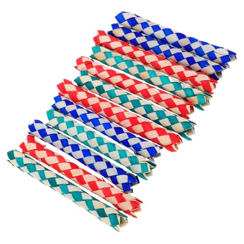 Parliky 12 Stück Teiliges Chinesisches Fingerfallen Bambus Langlebig und Glatt Verarbeitet Entspannendes Kauspielzeug für Geburtstagsfeiern Vogelkäfig-kauspielzeug und Soziale Aktivitäten Parliky 12 Stück Teiliges Chinesisches Fingerfallen Bambus Langlebig und Glatt Verarbeitet Entspannendes Kauspielzeug für Geburtstagsfeiern Vogelkäfig-kauspielzeug und Soziale Aktivitäten von Parliky