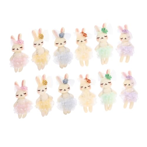 Parliky 12 Stück Teiliges Farben Mix Kleine Gefüllte Kaninchen-dekofiguren aus Weichem Stoff Vielseitige Kuschelhasen für DIY-basteln Raumdekoration und Geschenkideen Parliky 12 Stück Teiliges Farben Mix Kleine Gefüllte Kaninchen-dekofiguren aus Weichem Stoff Vielseitige Kuschelhasen für DIY-basteln Raumdekoration und Geschenkideen von Parliky