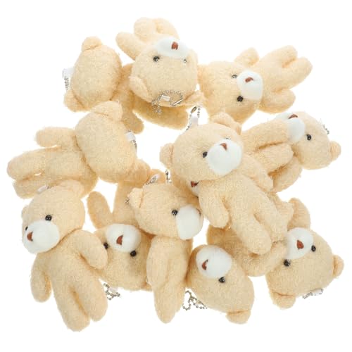 Parliky 12 Stück Teiliges Mini Teddybär Weiche Plüschanhänger aus Hochwertigem Material Kleine Bären Schlüsselanhänger und DIY Taschenanhänger Realistische Mini Bären für Vielseitige Parliky 12 Stück Teiliges Mini Teddybär Weiche Plüschanhänger aus Hochwertigem Material Kleine Bären Schlüsselanhänger und DIY Taschenanhänger Realistische Mini Bären für Vielseitige von Parliky
