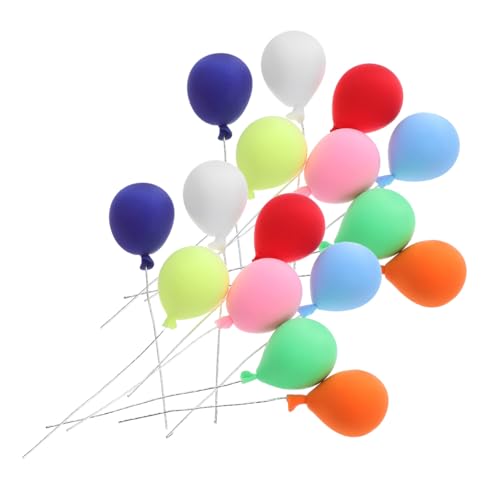 Parliky 16 Stück Teiliges Bunte Mini Luftballons Cake Topper Runde Mini Ballons Tortendeko für Puppenhaus Einfache Montage Vielseitig Einsetzbar für Geburtstag Hochzeit Party Parliky 16 Stück Teiliges Bunte Mini Luftballons Cake Topper Runde Mini Ballons Tortendeko für Puppenhaus Einfache Montage Vielseitig Einsetzbar für Geburtstag Hochzeit Party von Parliky