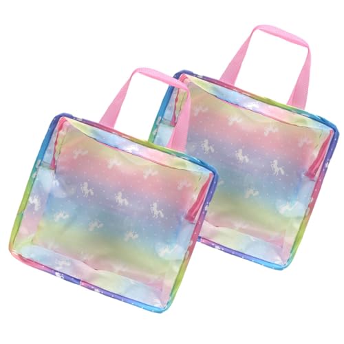 Parliky 2 Stück Mini Einhorn Handtasche Puppe Süßes Zubehör Weiche Reitstiefeltasche Cartoon Kulturtasche Handheld Cartoon Tasche Aufräumtasche Netz Badespielzeugtasche Parliky 2 Stück Mini Einhorn Handtasche Puppe Süßes Zubehör Weiche Reitstiefeltasche Cartoon Kulturtasche Handheld Cartoon Tasche Aufräumtasche Netz Badespielzeugtasche von Parliky