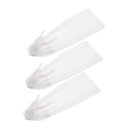 Parliky 3 Stücke Teiliges Puppen Brautschleier aus Zartem Tüll und Spitzen Wiederverwendbares Kopfstück für Puppen-hochzeitskostüme Dekoratives Accessoire für Hochzeits-szenen und Parliky 3 Stücke Teiliges Puppen Brautschleier aus Zartem Tüll und Spitzen Wiederverwendbares Kopfstück für Puppen-hochzeitskostüme Dekoratives Accessoire für Hochzeits-szenen und von Parliky