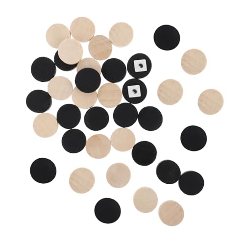 Parliky 30 Stück Teiliges Holzspiel Zubehör Polierte Leichte Spielfiguren für Dame und Brettspiele Kompakt Tragbar Geeignet für Familie und Freunde Parliky 30 Stück Teiliges Holzspiel Zubehör Polierte Leichte Spielfiguren für Dame und Brettspiele Kompakt Tragbar Geeignet für Familie und Freunde von Parliky