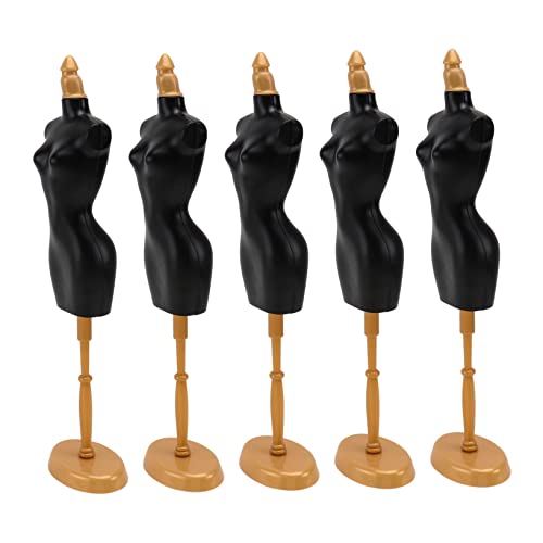 Parliky 5 Stück Teiliges Abnehmbares Puppen Kleidständer aus Umweltfreundlichem Kunststoff Praktische Schaufensterpuppe als Doll Dress Support für Puppenkleidung und DIY Dekoration Parliky 5 Stück Teiliges Abnehmbares Puppen Kleidständer aus Umweltfreundlichem Kunststoff Praktische Schaufensterpuppe als Doll Dress Support für Puppenkleidung und DIY Dekoration von Parliky