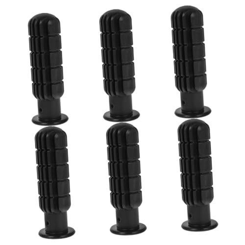 Parliky 6 Pcs Tischfußball Griff Grip Ersatz Fußball Spiel Stange Griffe Stick End Kappe Griffe Für Desktop Fußball Tischplatte Teile Reparatur von Parliky