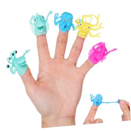 Parliky 6 Stück Teiliges Niedliche Fingerpuppen aus TPR Lustige Handpuppen für Leichte und Tragbare Spielzeuge als für Kindergeburtstag Weihnachten und Kinderfest Parliky 6 Stück Teiliges Niedliche Fingerpuppen aus TPR Lustige Handpuppen für Leichte und Tragbare Spielzeuge als für Kindergeburtstag Weihnachten und Kinderfest von Parliky