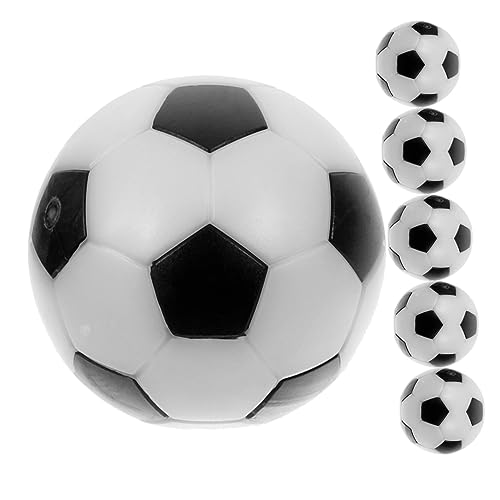 Parliky 6er Set Tischfußball Bälle 32mm / Kleine Kickerbälle Für Tischfußballspiele Ideale Fußbälle Für Sport Und Freizeit von Parliky