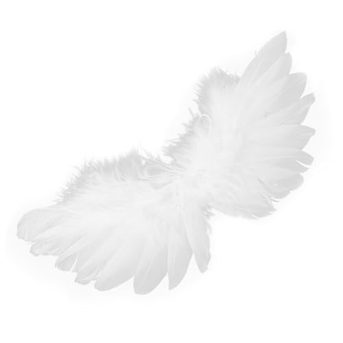 Parliky Bjd Puppen Engelsflügel Federn Weiß Dekorative Flügel Accessoire Für Kostüm Cosplay Themenspaß Parliky Bjd Puppen Engelsflügel Federn Weiß Dekorative Flügel Accessoire Für Kostüm Cosplay Themenspaß von Parliky