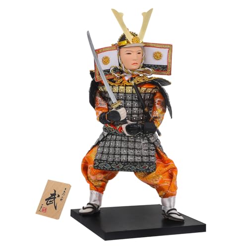 Parliky Japanische Samurai Dekofigur Handgefertigte Tischdekoration im Japanischen Stil Authentische Krieger Puppe für Japanische Wohnkultur Einzigartiges Sammlerstück Japanisches Parliky Japanische Samurai Dekofigur Handgefertigte Tischdekoration im Japanischen Stil Authentische Krieger Puppe für Japanische Wohnkultur Einzigartiges Sammlerstück Japanisches von Parliky
