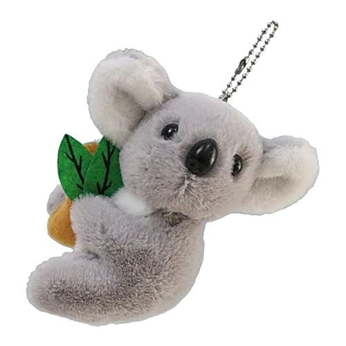 Parliky Koala Puppe Anhänger Schlüsselanhänger Plüsch Koala Ornamente Schlüsselanhänger Charm Handtaschen Charms Geldbörsen Charms Stoff Schlüsselanhänger Charms von Parliky