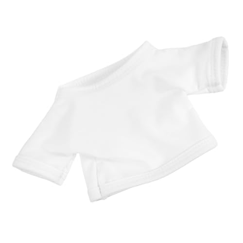 Parliky Kuscheltier T Shirt Kleidung für Große Stoffbären Weiß Kurzarm Niedliche Puppenkleidung für Große Spielzeugbären Einfach Anzuziehen Modisch und Vielseitig für Alltag und Party Parliky Kuscheltier T Shirt Kleidung für Große Stoffbären Weiß Kurzarm Niedliche Puppenkleidung für Große Spielzeugbären Einfach Anzuziehen Modisch und Vielseitig für Alltag und Party von Parliky
