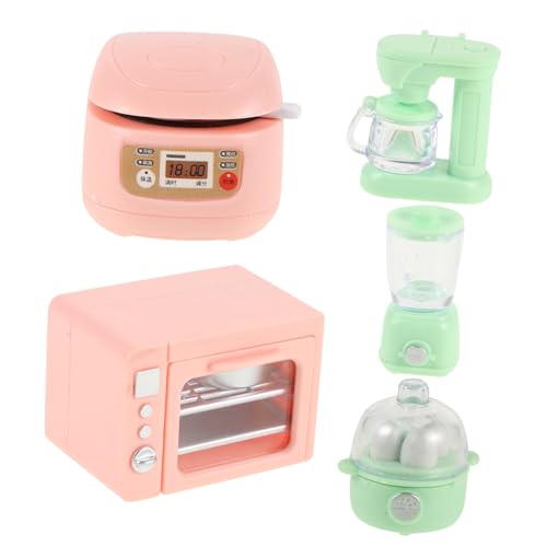 Parliky Miniatur Küchenzubehör für Puppenhaus mit Elektrischem Ofen Kaffeemaschine Saftpresse Frühstücksset Realistisch für Rollenspiel und Dekoration Parliky Miniatur Küchenzubehör für Puppenhaus mit Elektrischem Ofen Kaffeemaschine Saftpresse Frühstücksset Realistisch für Rollenspiel und Dekoration von Parliky