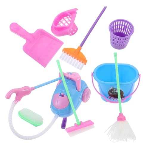 Parliky Miniatur Puppenhaus Reinigungsset aus Kunststoff Realistisches Putzzeug für Mädchen Buntes Zubehör für Puppenhaus und Kreative Spielwelten Zufällige Farbe Zufällige Farbe Parliky Miniatur Puppenhaus Reinigungsset aus Kunststoff Realistisches Putzzeug für Mädchen Buntes Zubehör für Puppenhaus und Kreative Spielwelten Zufällige Farbe Zufällige Farbe von Parliky