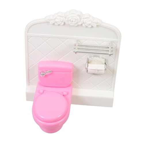 Parliky Miniaturtoilette für Puppenhaus Mini Wc mit Realistischem Design Dekoratives Toilettenspielzeug für Miniaturhäuser Leicht und Kompakt für Detailreiche Puppenhaus Dekoration Parliky Miniaturtoilette für Puppenhaus Mini Wc mit Realistischem Design Dekoratives Toilettenspielzeug für Miniaturhäuser Leicht und Kompakt für Detailreiche Puppenhaus Dekoration von Parliky