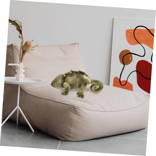 Parliky Plüsch Chamäleon Kuscheltier Weiches Stofftier Lebensecht Dekoratives Reptilien und Wohnraum Grün Parliky Plüsch Chamäleon Kuscheltier Weiches Stofftier Lebensecht Dekoratives Reptilien und Wohnraum Grün von Parliky