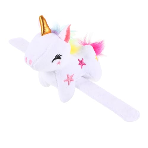 Parliky Plüsch Einhorn Slap Armband aus Weichem Verschleißfestes Stofftier Wristband für Partydekoration und Kindergeburtstag Komfortabel und Langlebig Parliky Plüsch Einhorn Slap Armband aus Weichem Verschleißfestes Stofftier Wristband für Partydekoration und Kindergeburtstag Komfortabel und Langlebig von Parliky