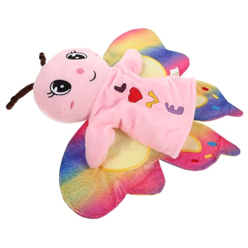 Parliky Plüsch Schmetterling Handpuppe Kuscheltier zum Geschichten Erzählen Beweglicher Mund Cartoon Handspielzeug für Theater Geburtstag Party Geschenk Parliky Plüsch Schmetterling Handpuppe Kuscheltier zum Geschichten Erzählen Beweglicher Mund Cartoon Handspielzeug für Theater Geburtstag Party Geschenk von Parliky