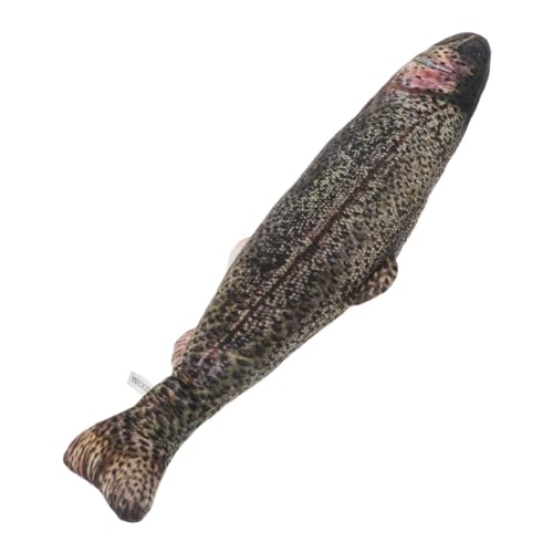 Parliky Realistisches Fisch Kuscheltier Plüschkissen Weiches Hautfreundliches Fisch Stofftier für Leichtes Tragbares Dekokissen für Sofa Bett Kinderzimmer und Lernförderung Parliky Realistisches Fisch Kuscheltier Plüschkissen Weiches Hautfreundliches Fisch Stofftier für Leichtes Tragbares Dekokissen für Sofa Bett Kinderzimmer und Lernförderung von Parliky