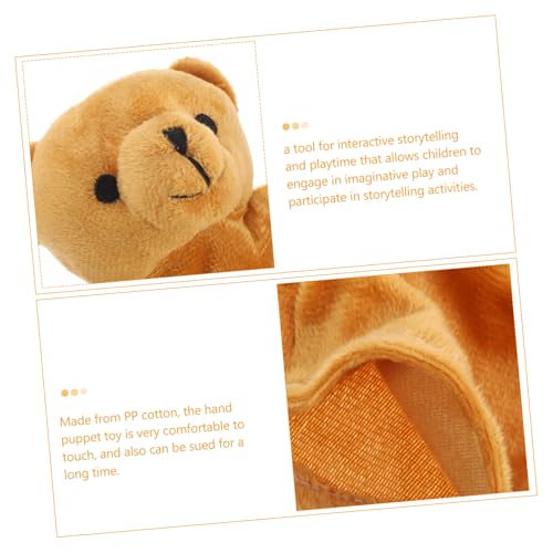 Parliky Weiche Handpuppe Braunbär Plüsch Kuscheltier für Junge Mädchen und Kleinkinder Jahre Kompakt und Tragbar Interaktives für Kreatives Geschichtenerzählen und Frühe Parliky Weiche Handpuppe Braunbär Plüsch Kuscheltier für Junge Mädchen und Kleinkinder Jahre Kompakt und Tragbar Interaktives für Kreatives Geschichtenerzählen und Frühe von Parliky